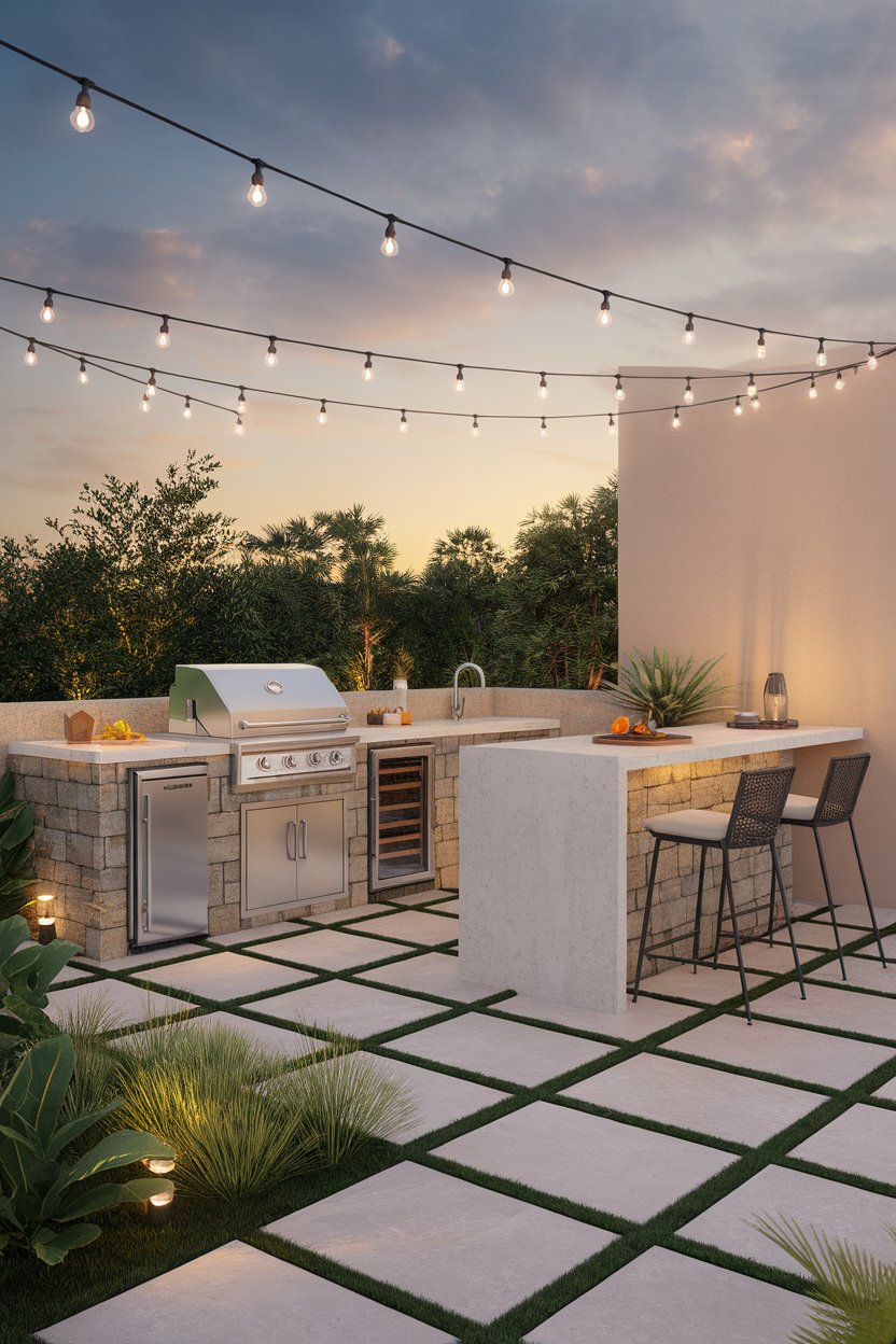 Gourmet Outdoor Kitchen & Bar