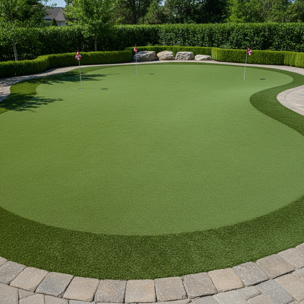 Personal Backyard Putting Green