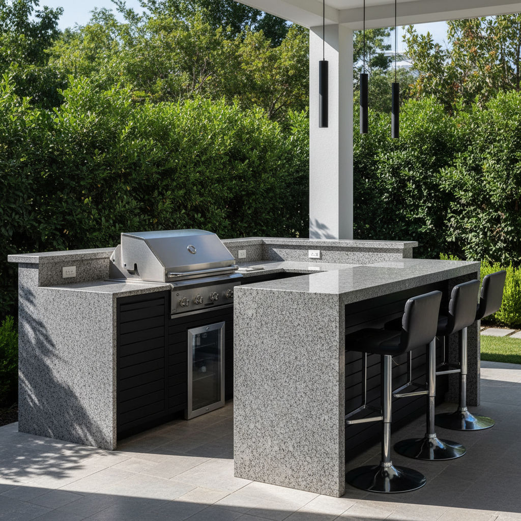 State-of-the-Art Outdoor Kitchen & Bar