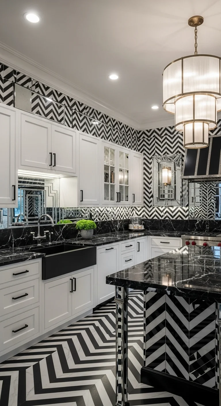 Art Deco Revival in Monochrome