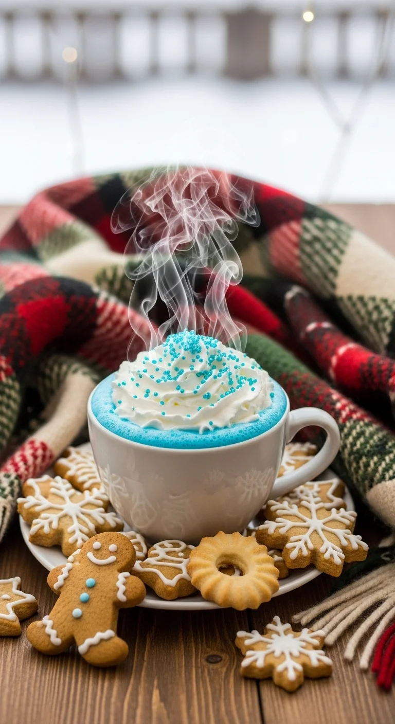 Blue Hot Chocolate