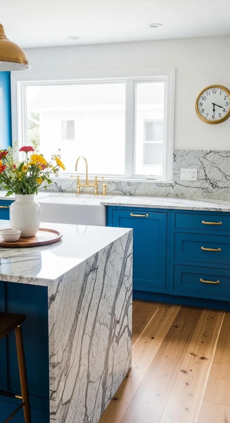 Bold Blues and Granite