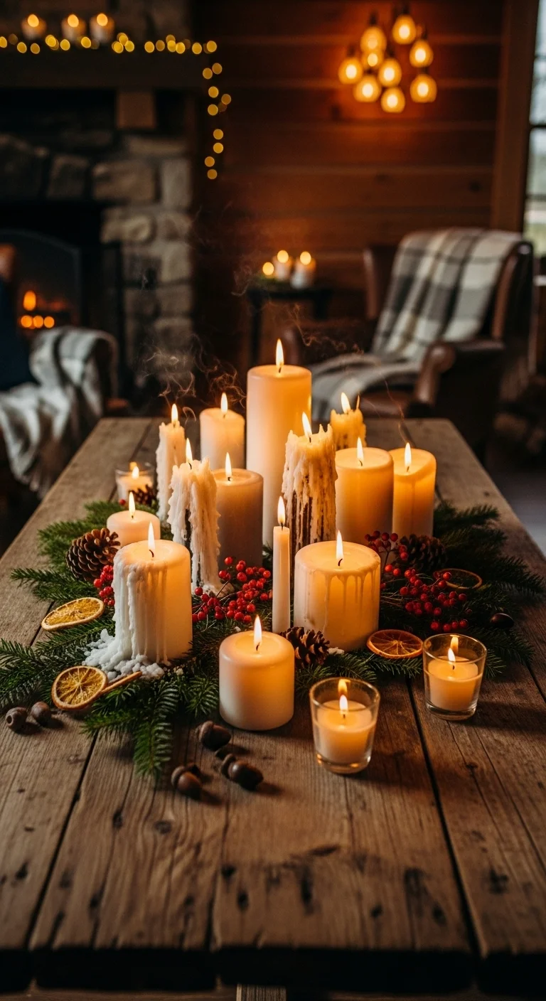 Charming Candle Displays