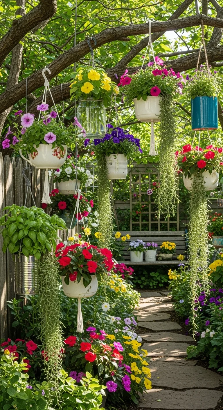 Charming Hanging Planters