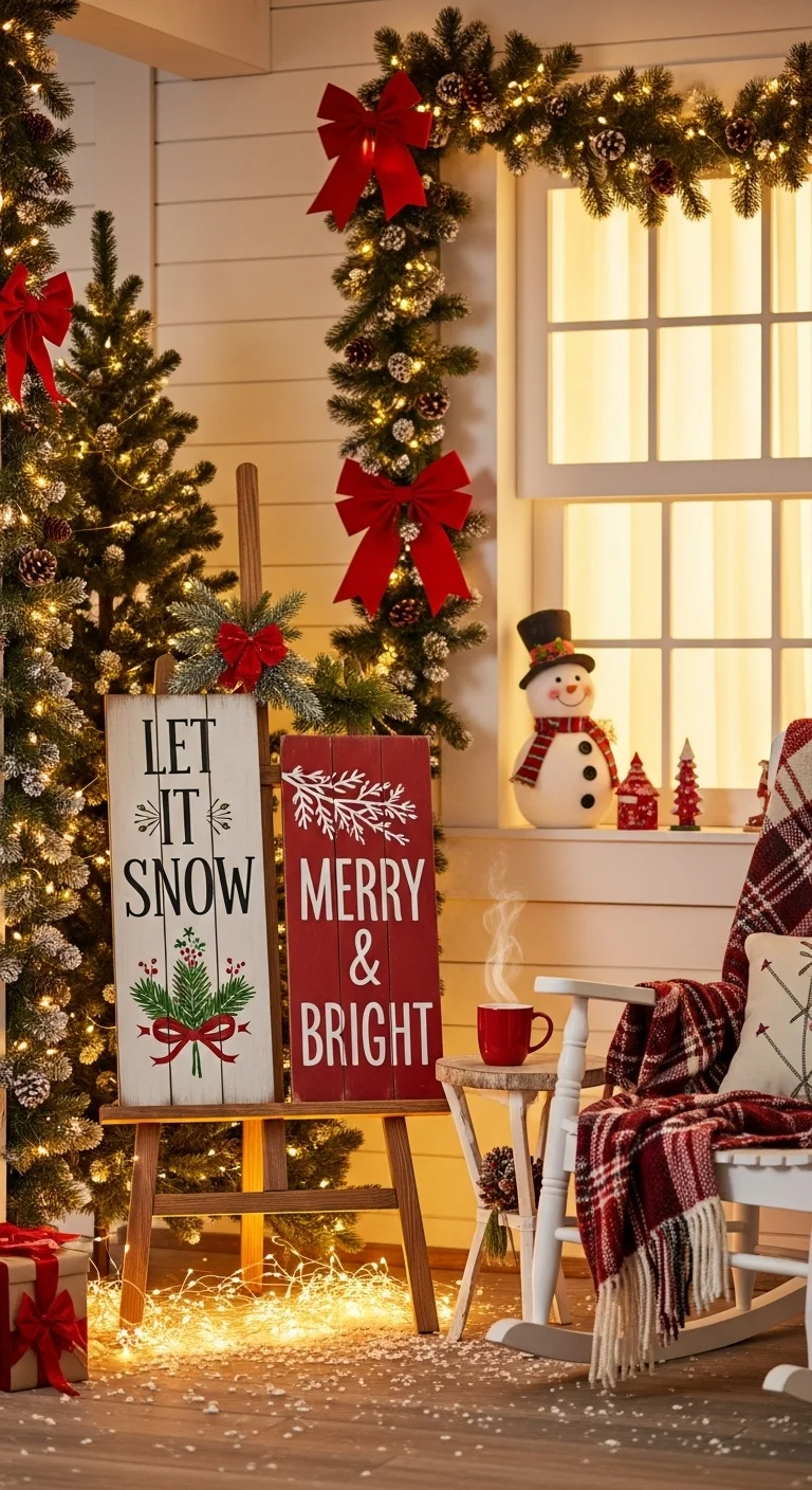 Charming Holiday Signs