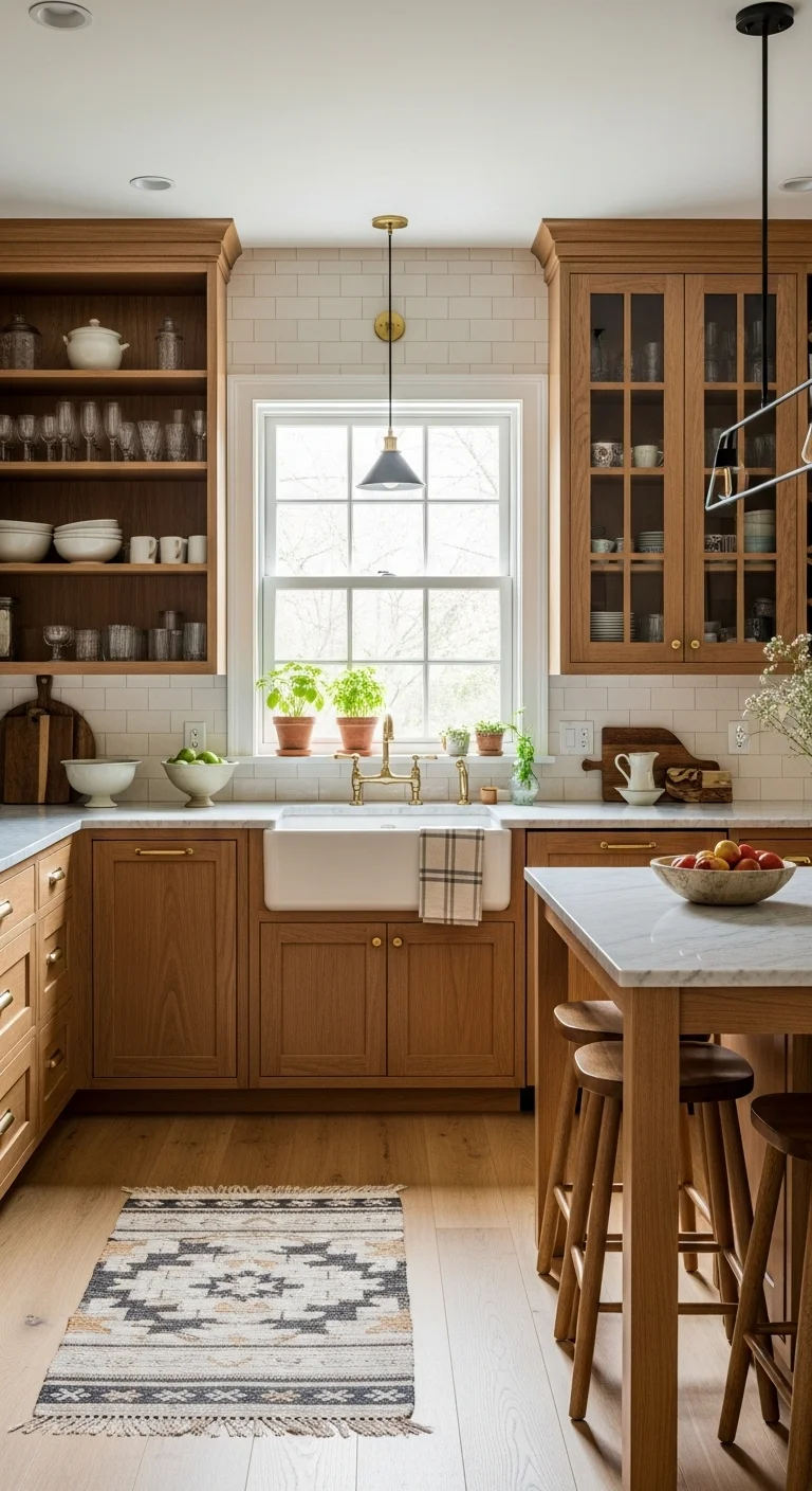 Charming Shaker-Style Cabinets