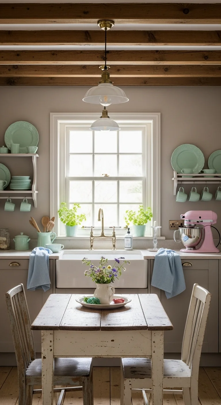 Charming Taupe Cottage Vibes