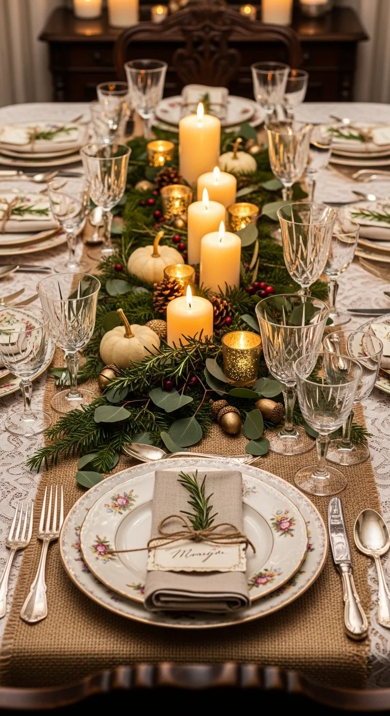 Charming Vintage Table Settings