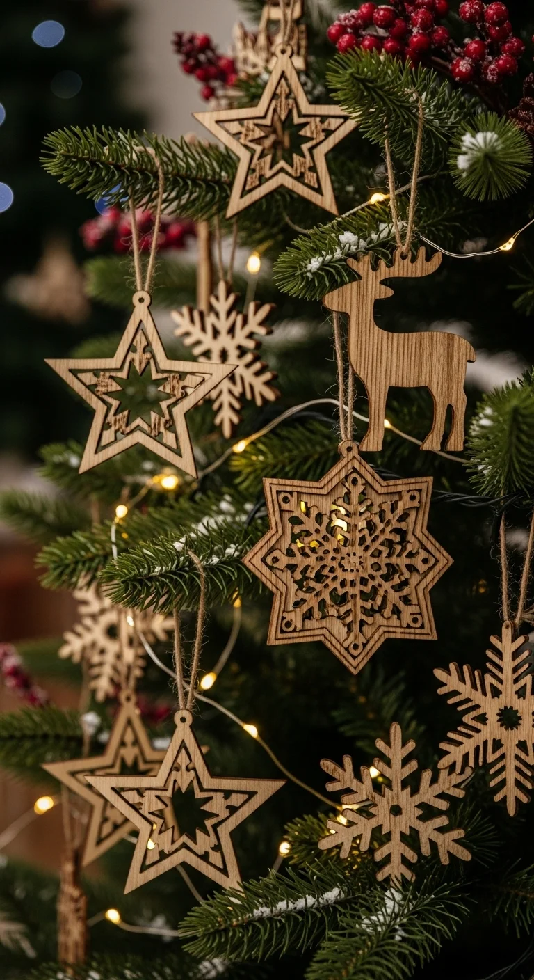 Charming Wooden Ornaments