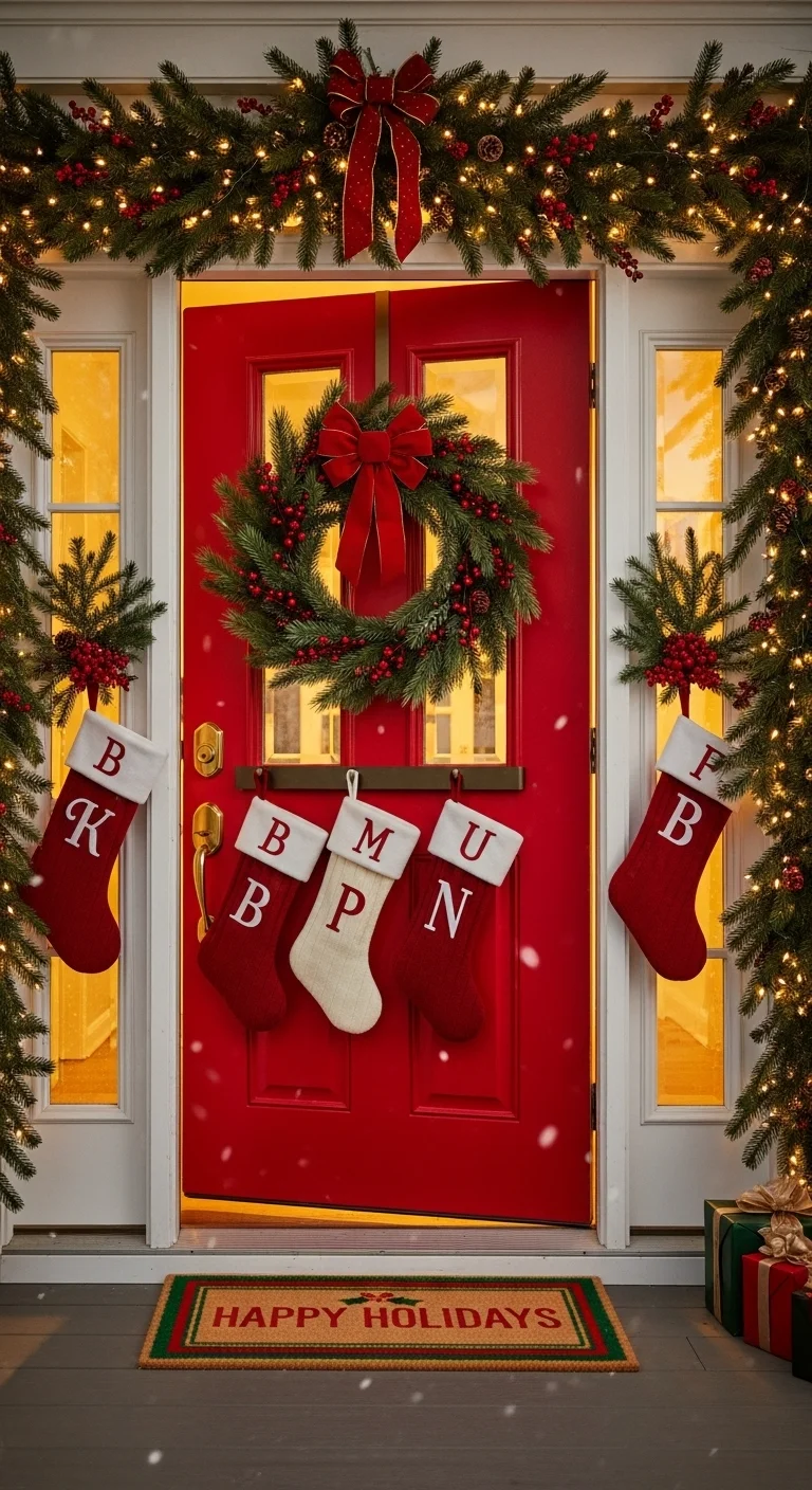 Charming Wreaths and Door Decor