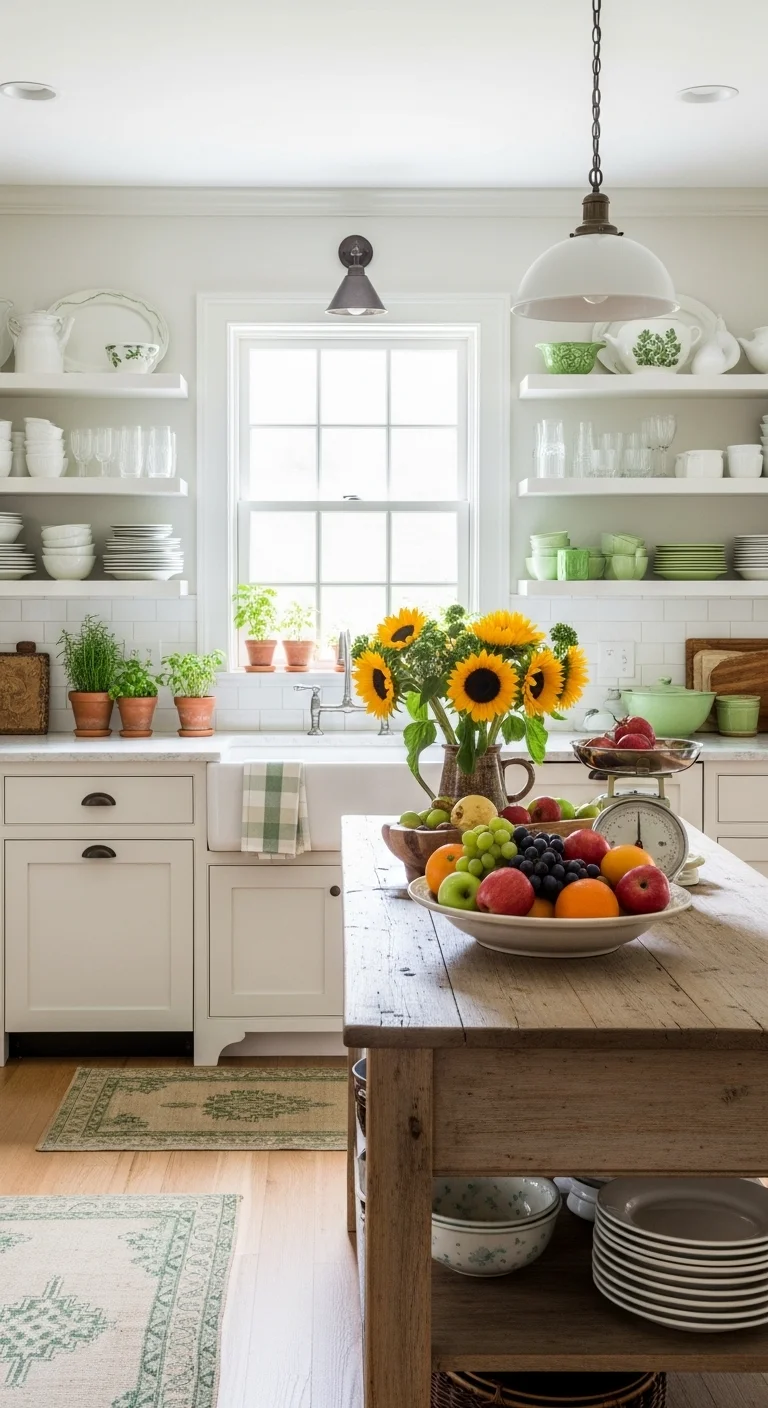 Chic Farmhouse Kitchen