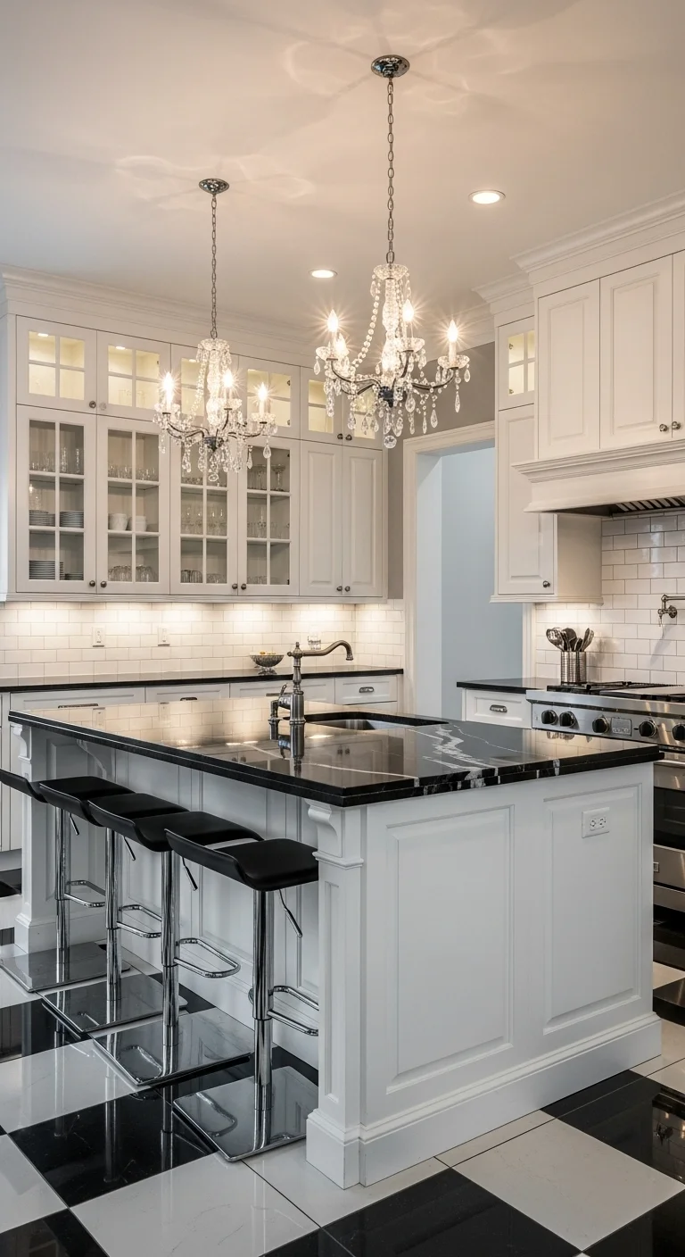 Classic Black and White Elegance