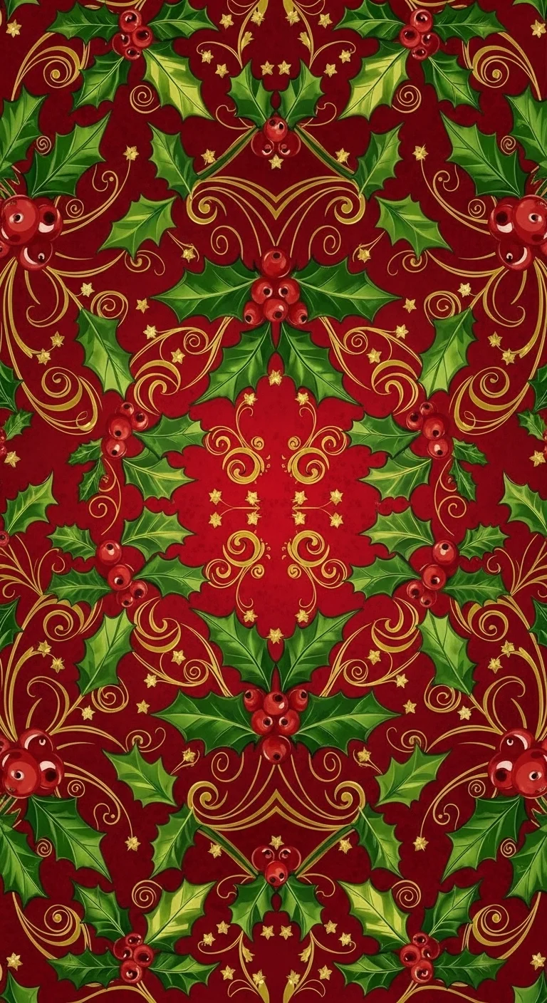 Classic Red and Green Elegance