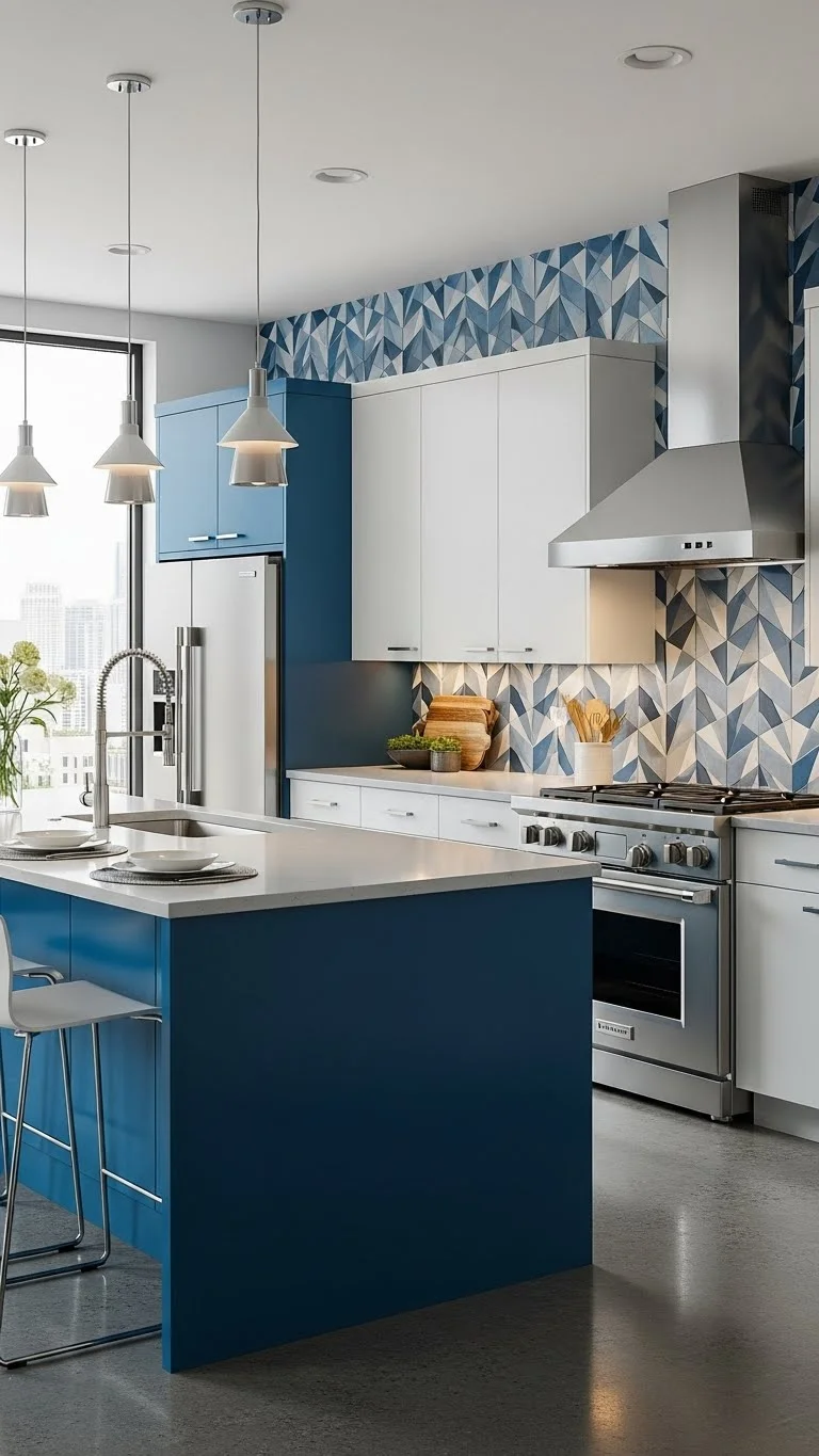 Contemporary Chic with Bold Accents