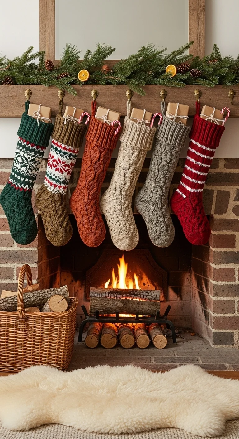 Cozy Knit Stockings
