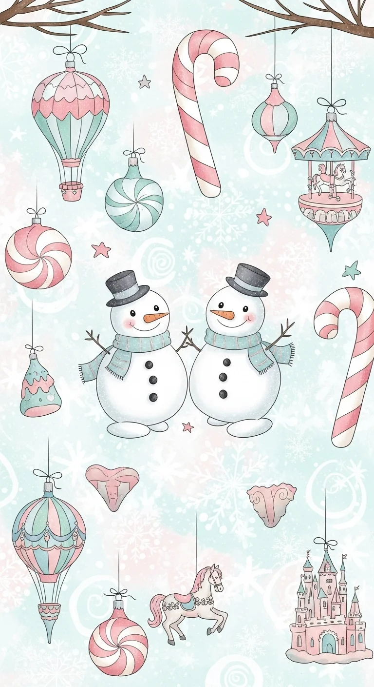 Dreamy Pastel Christmas