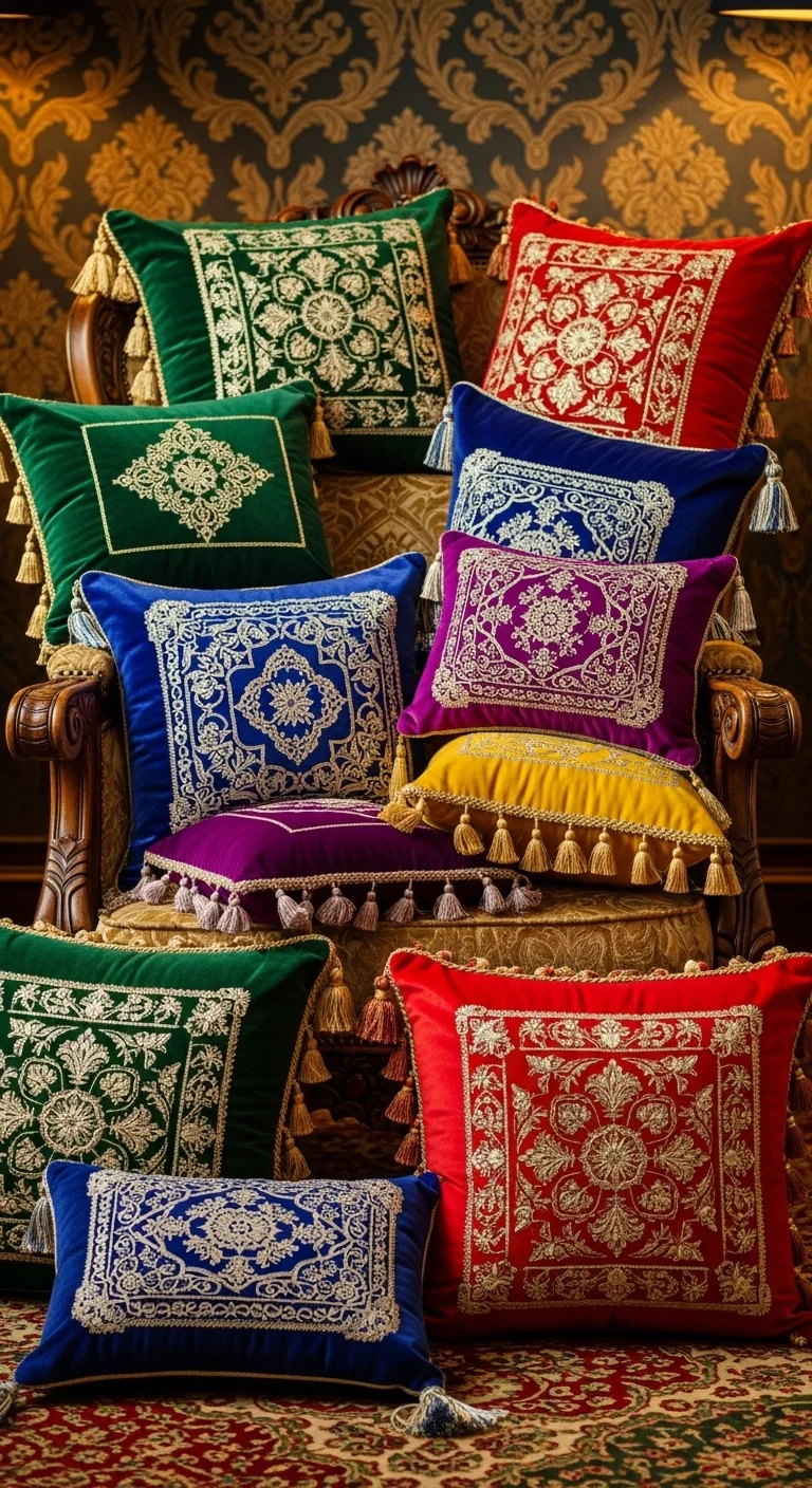 Elegant Velvet Cushions