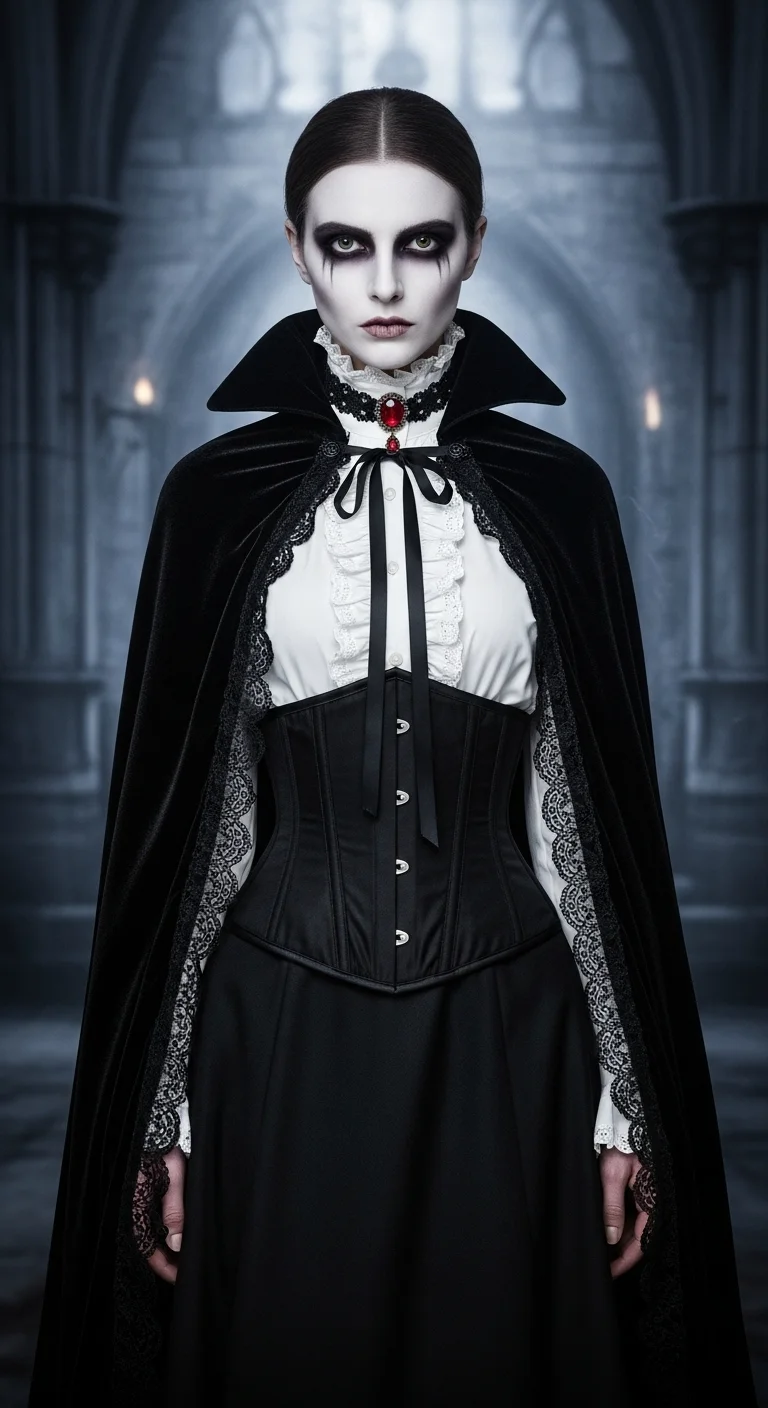 Elegant Victorian Vampire