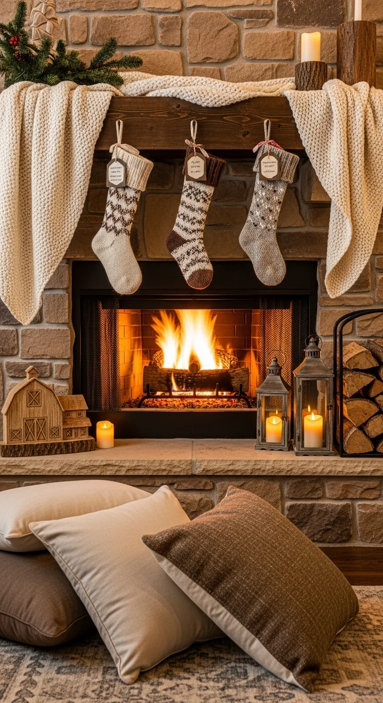 Farmhouse Style with Cozy Textiles