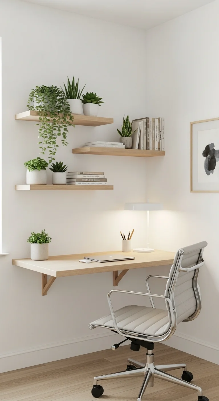 Floating Desks for a Modern Touch