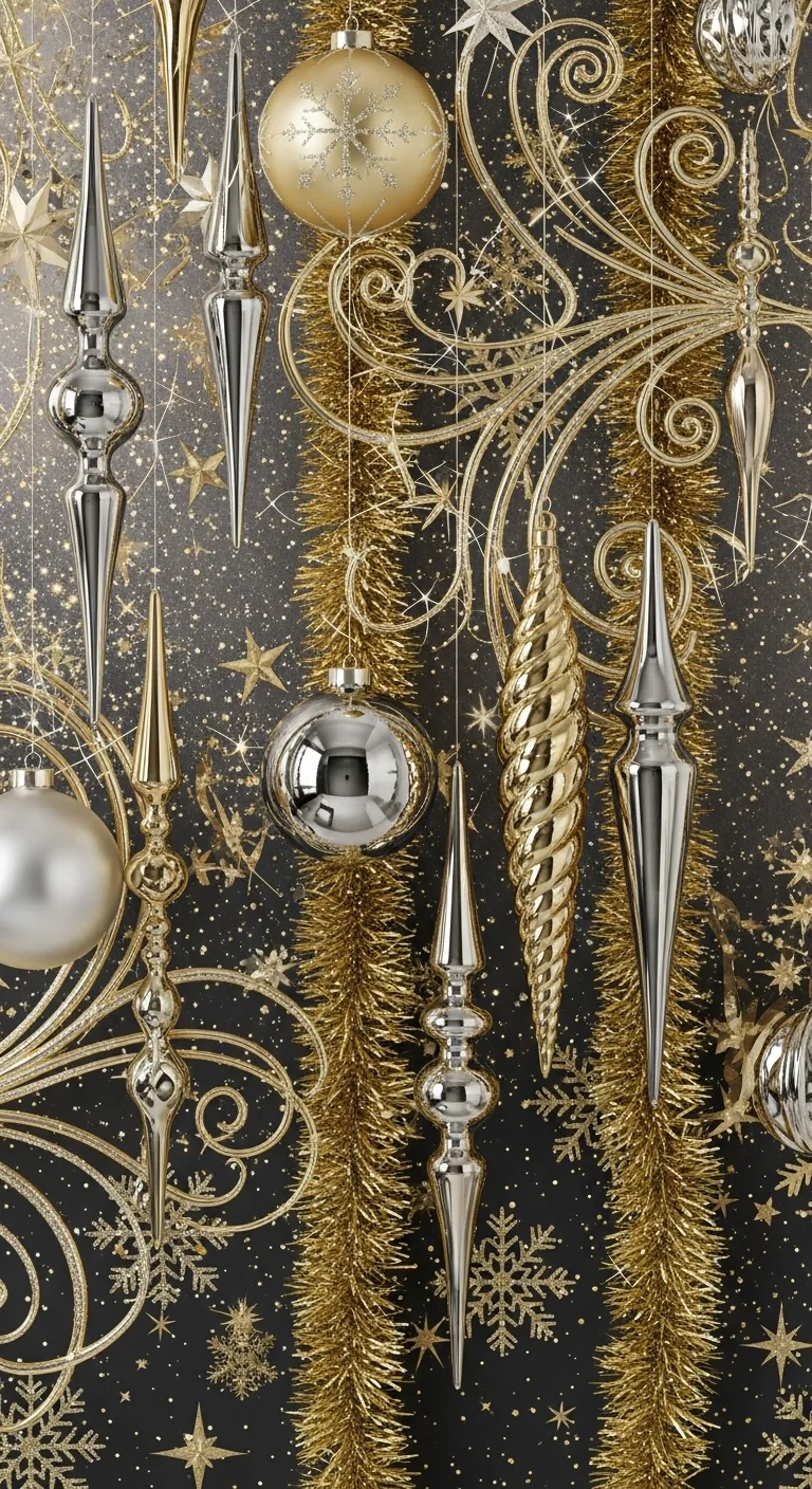 Glistening Gold and Silver Glam