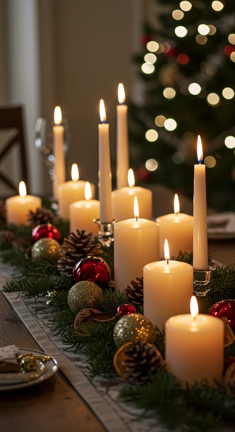 2. Candlelit Centerpieces: Set the Mood for Holiday Gatherings