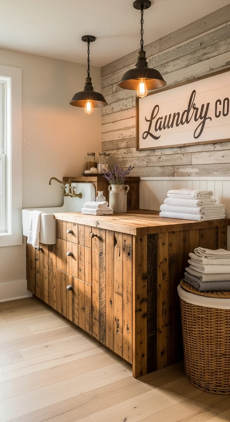 Industrial Lighting Over Cozy Counters