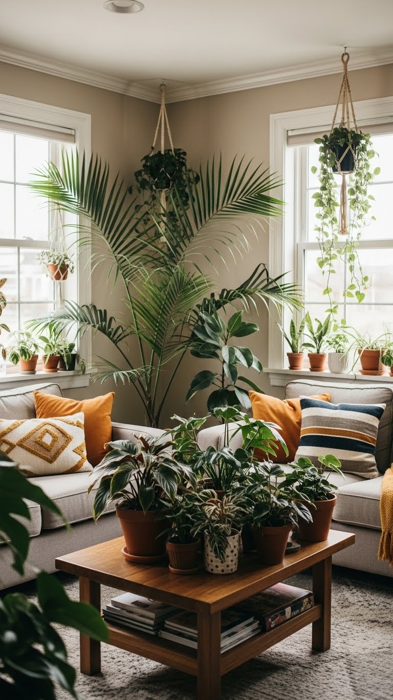 1. Lush Greenery for a Tropical Escape