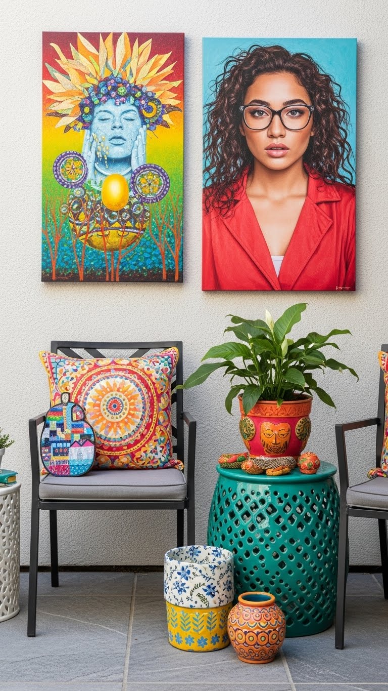 8. Personalize with Art and Accessories