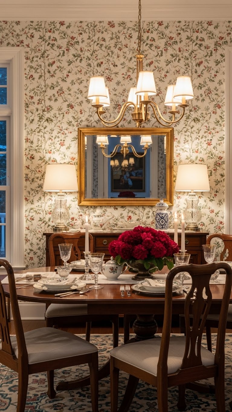 8. Delicate Holiday Florals