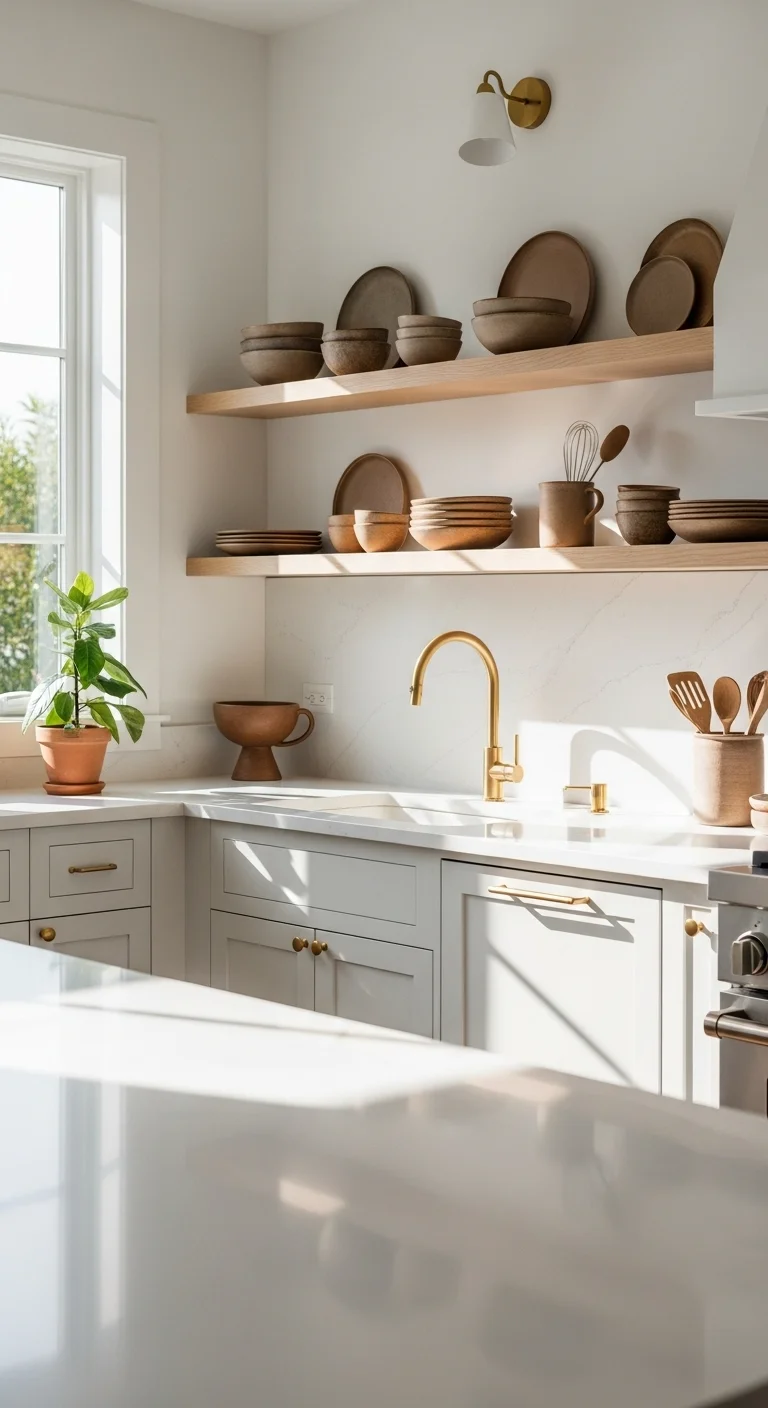 Minimalist Elegance with White Quartz