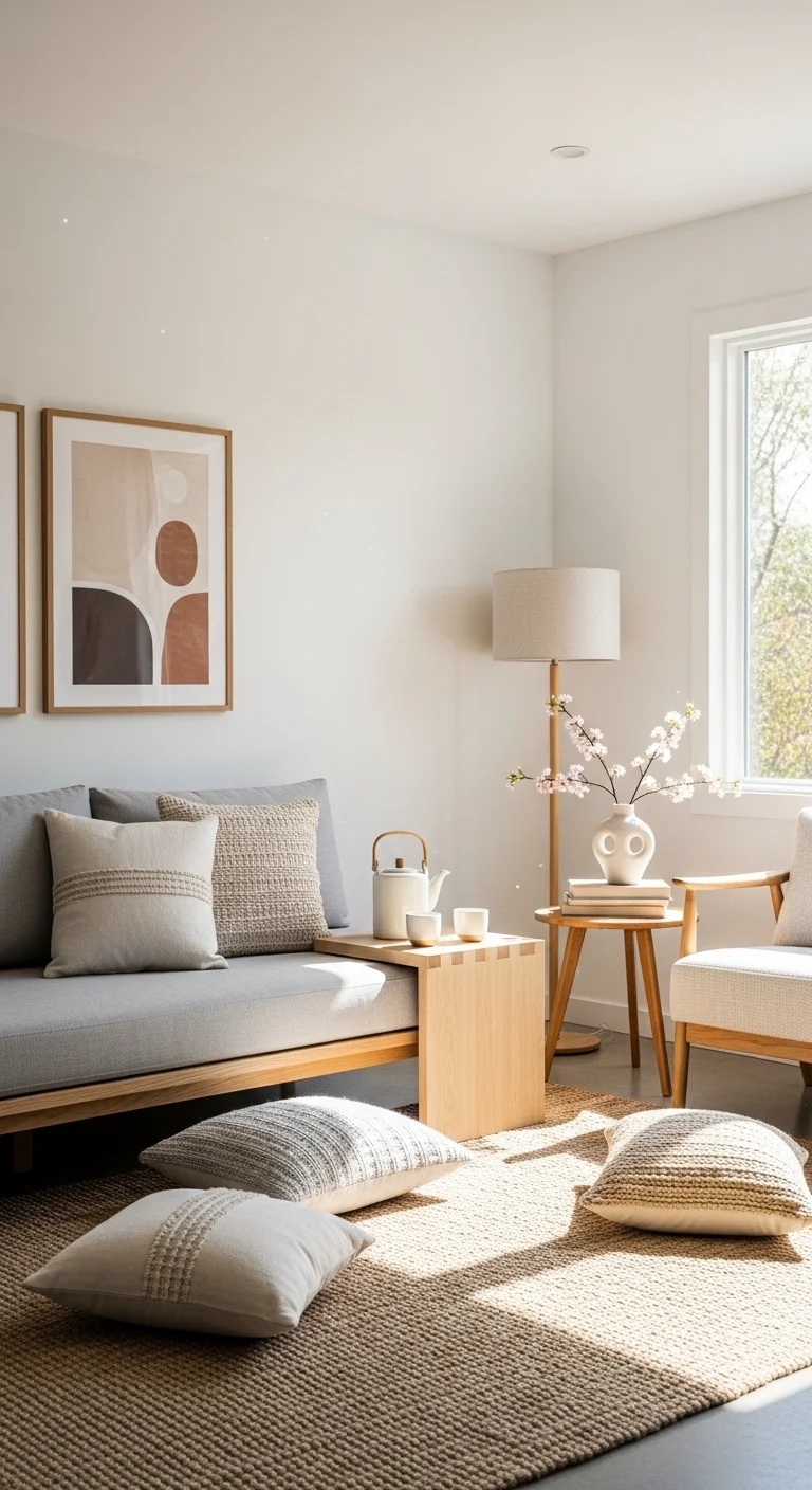 Minimalist Furniture Arrangement