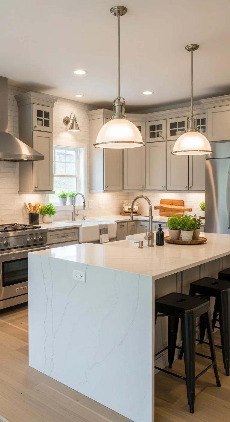 Modern Elegance Meets Farmhouse Style