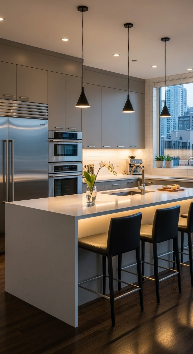 Modern Elegance with Taupe Accents