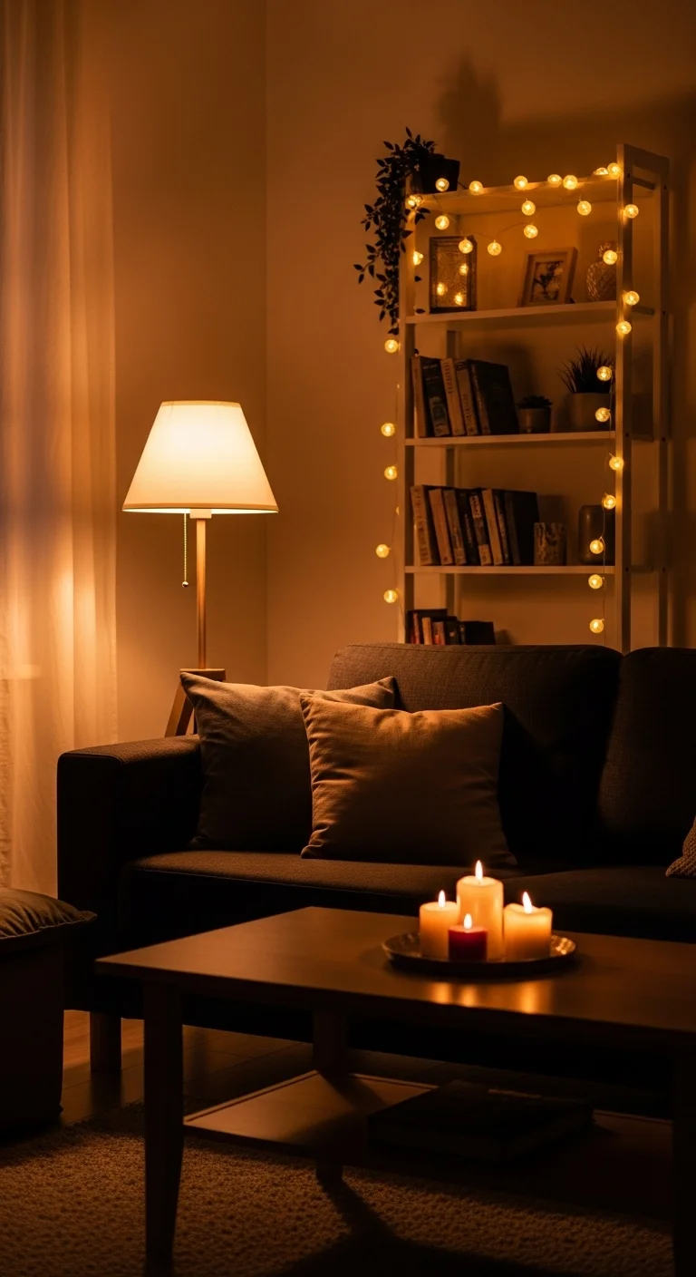 Mood Lighting with Warm Tones