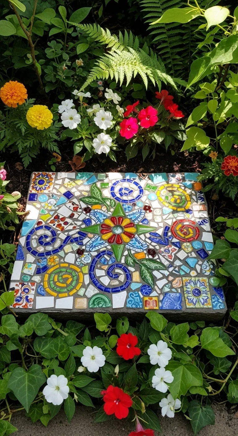Mosaic Garden Art