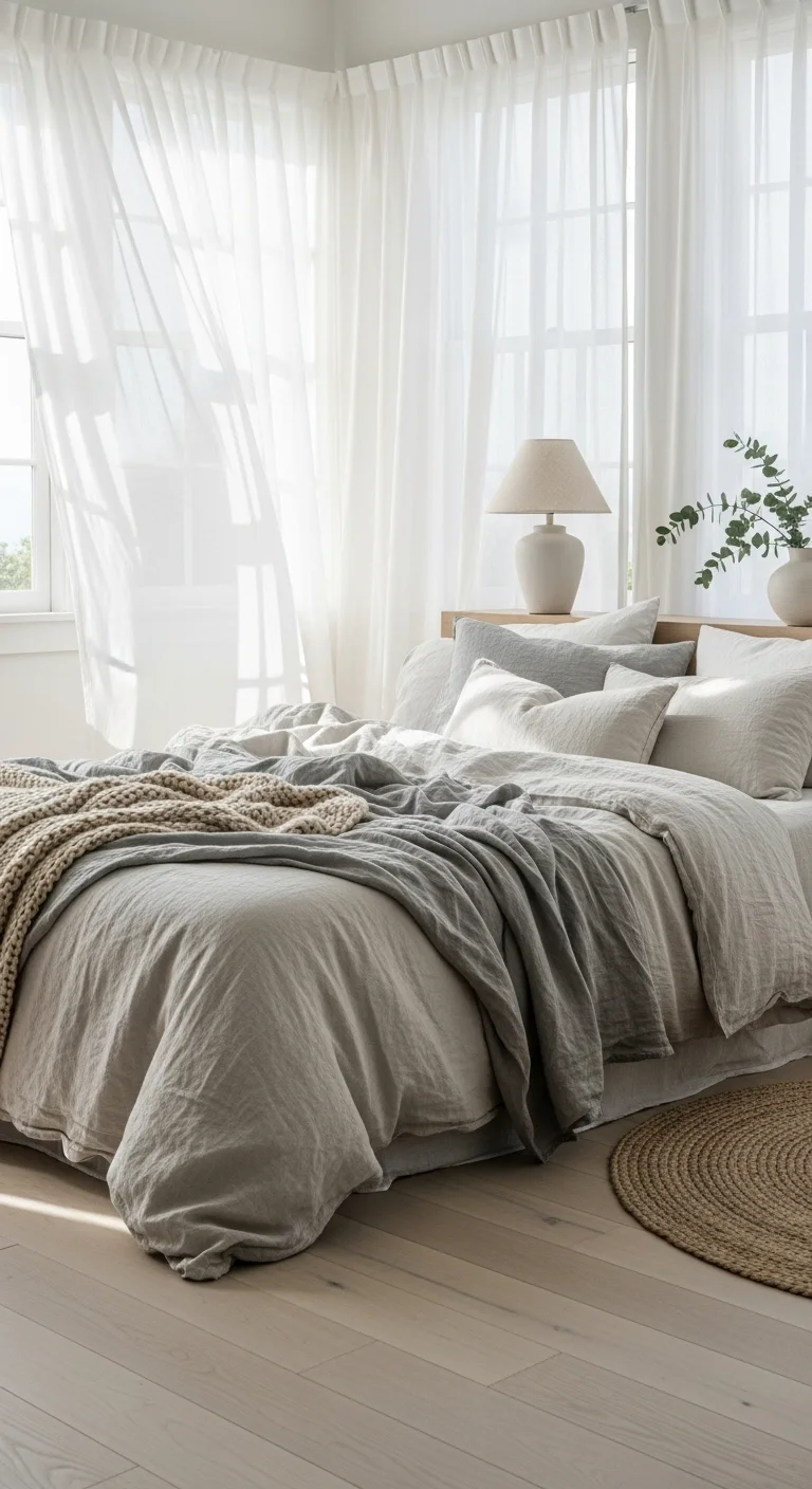 Natural Light and Breezy Fabrics