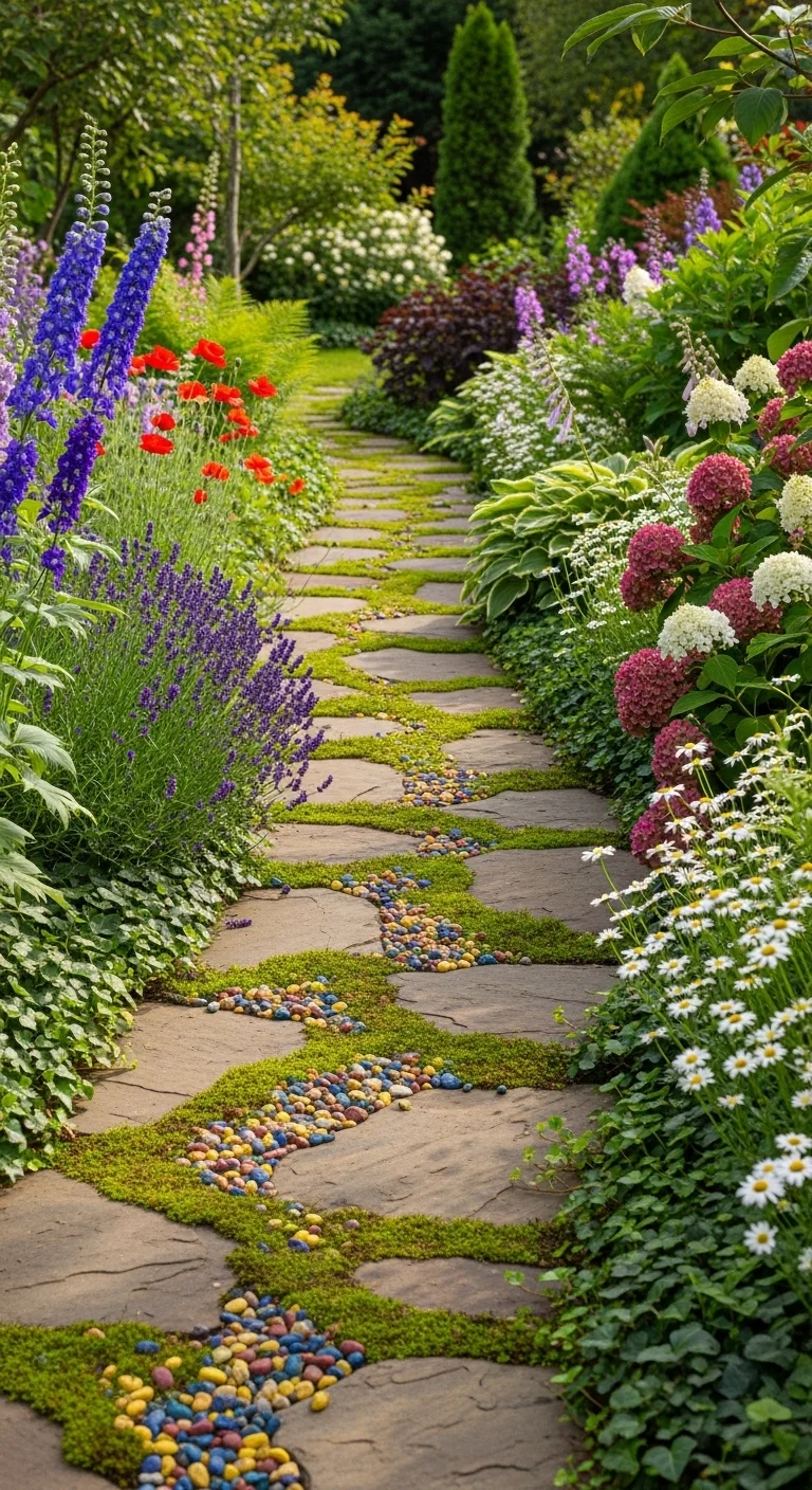 Natural Stone Pathway