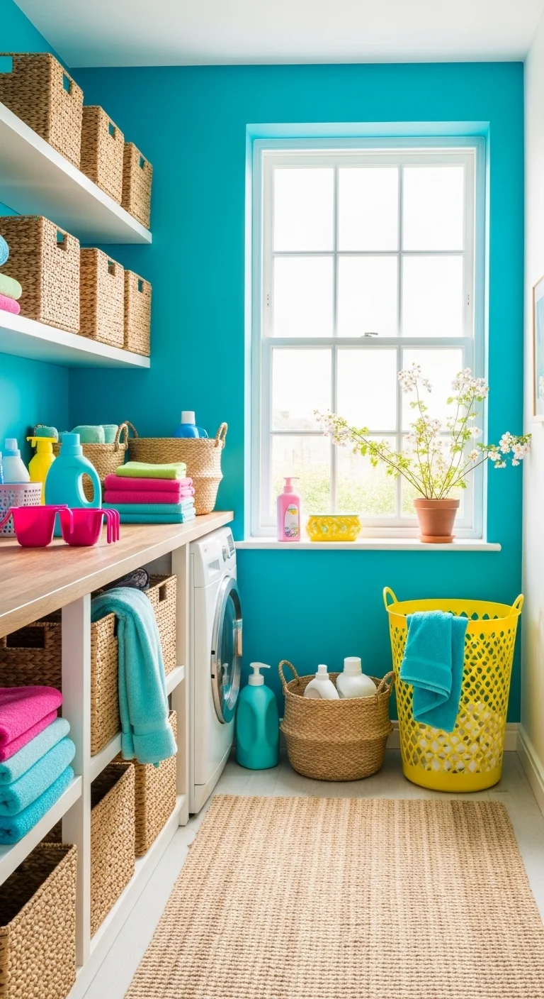 Natural Textures with Bold Colors