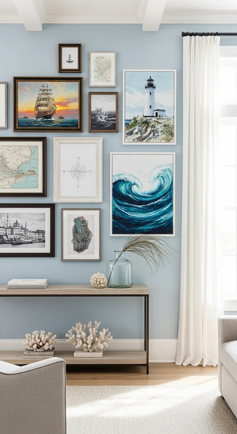 Nautical-Themed Wall Art