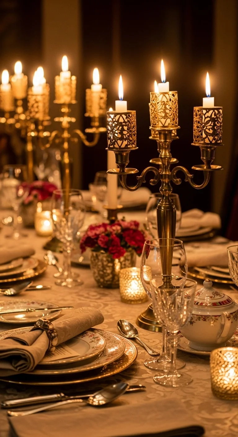 Ornate Candle Holders