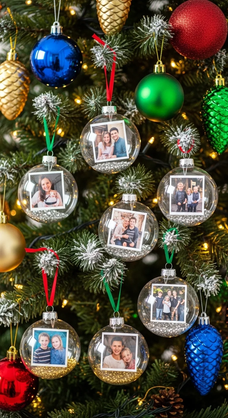 Personalized Photo Baubles