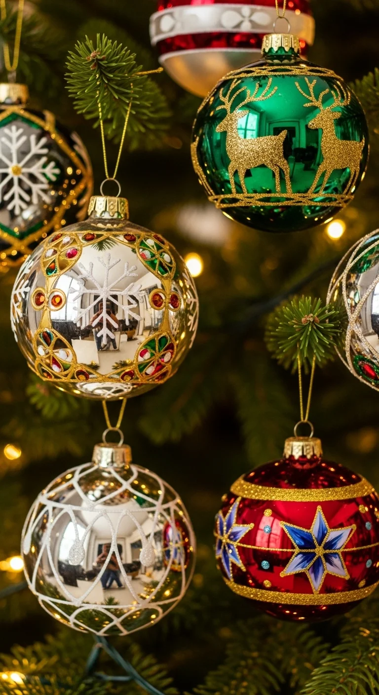 Radiant Glass Baubles