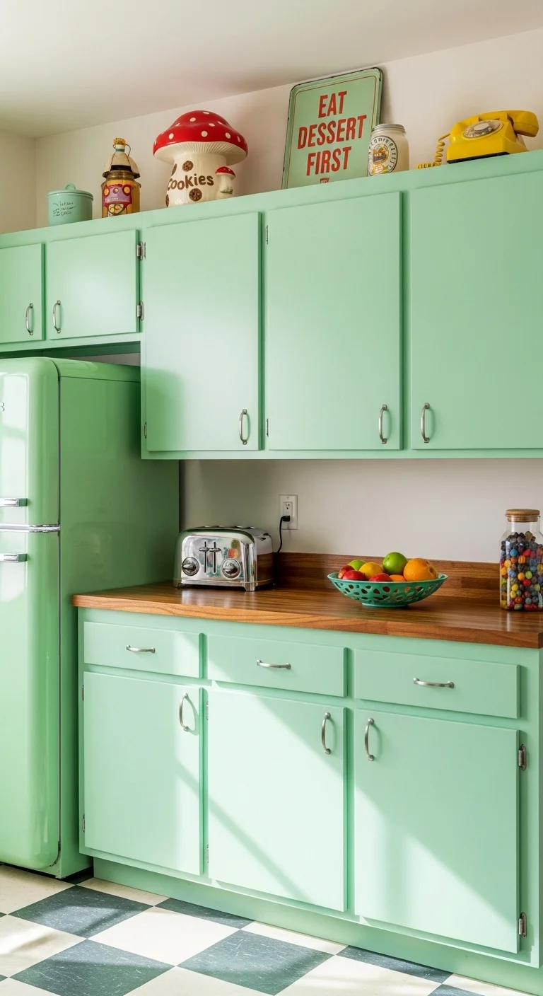 Retro Flat-Panel Cabinets