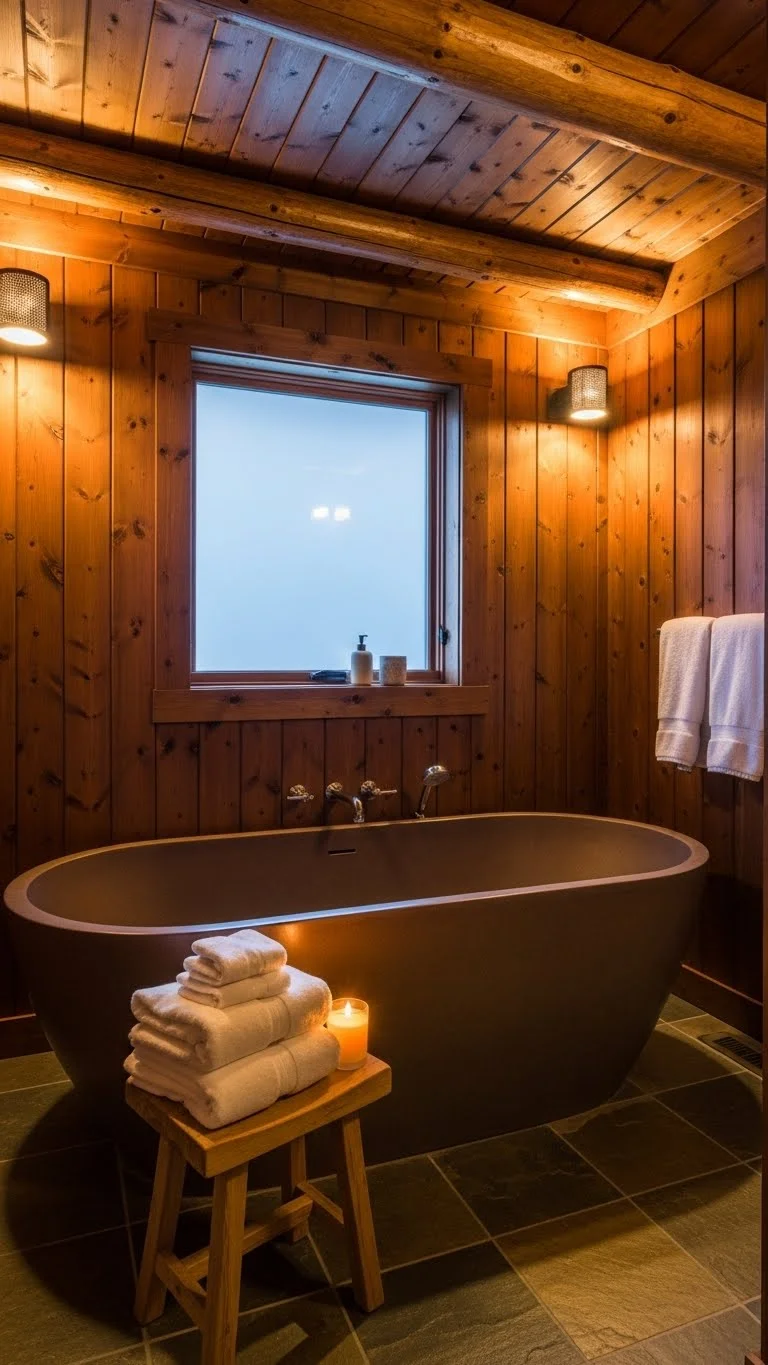 Rustic Charm with Wood Accents