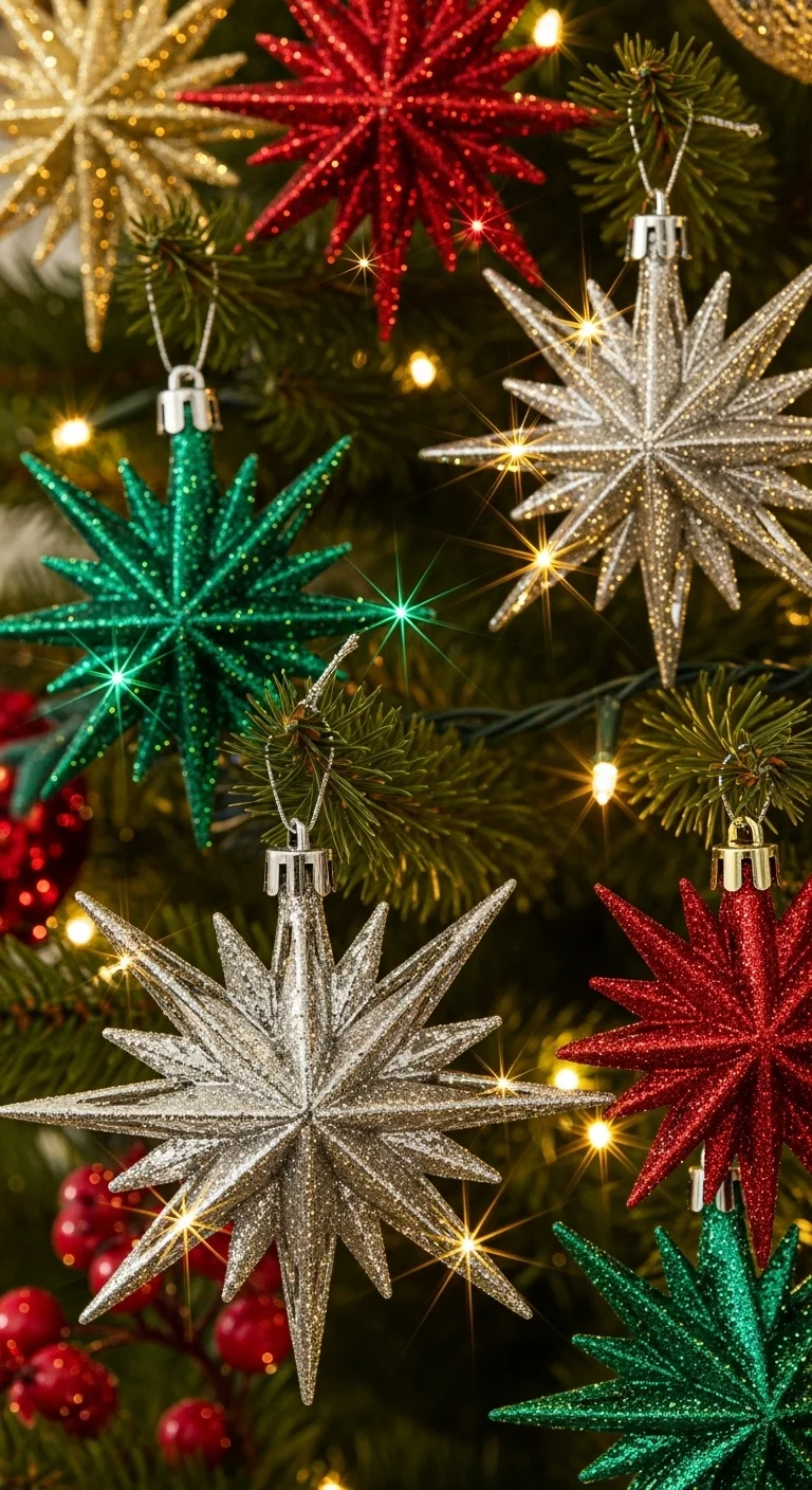 Shimmering Star Bursts