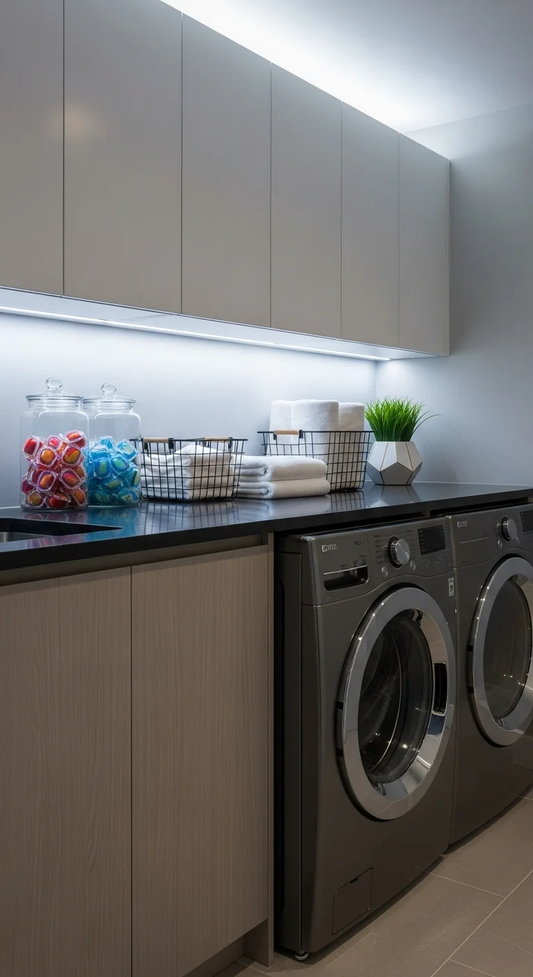 Sleek LED Strip Lighting