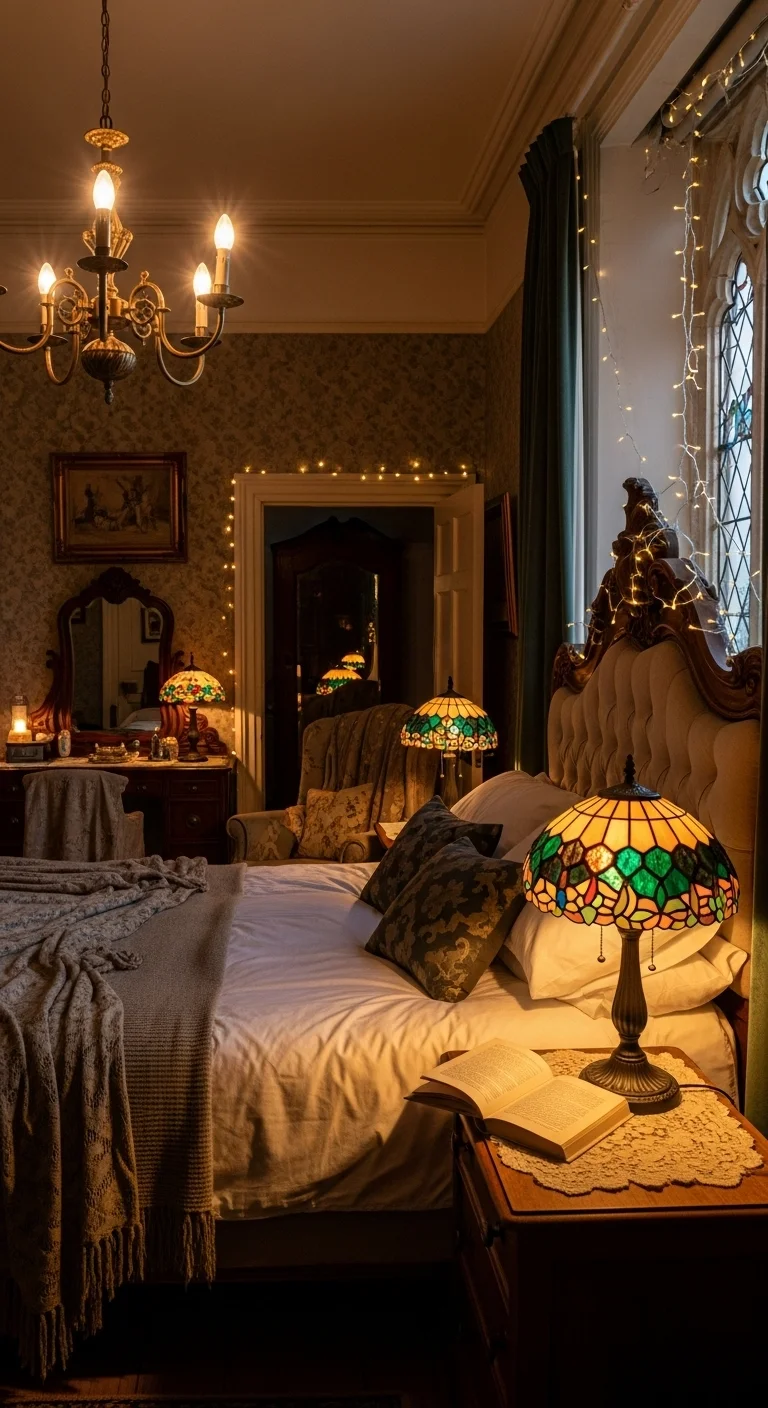 Soft Lighting with Vintage Fixtures