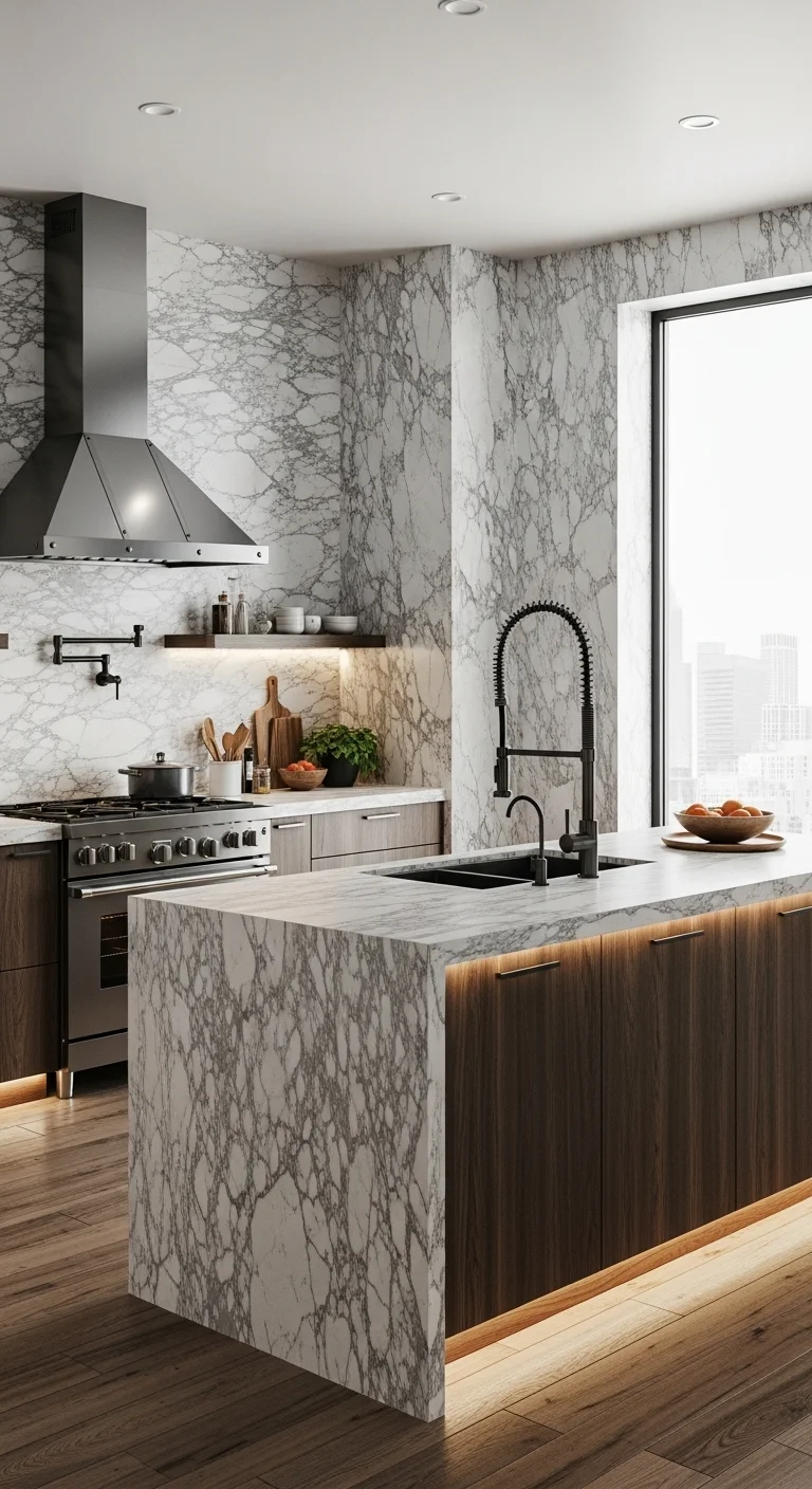 Textured Marble Sophistication