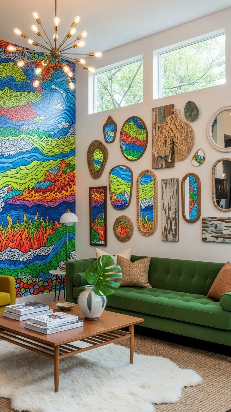 Unexpected Wall Treatments